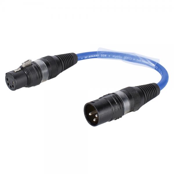 Sommer Cable AES/EBU Binary 234, blau, 0,15m