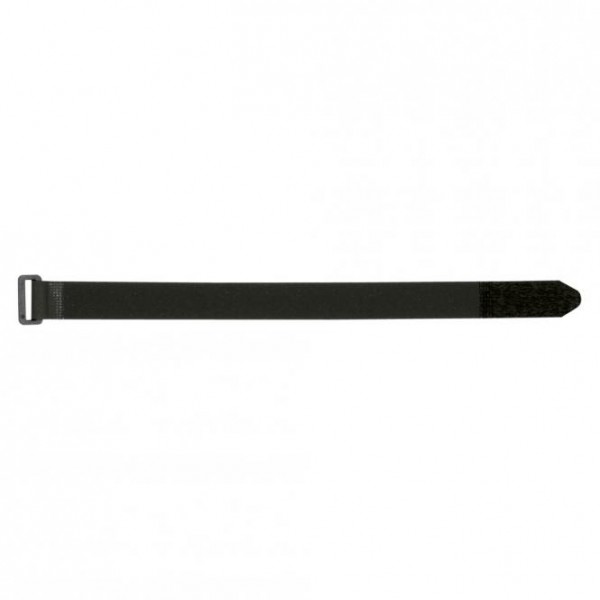 Klettband, VPE: 10 Stck., Länge: 360 mm, Breite: 25 mm, schwarz, mit trittfester PA-Kunststofföse