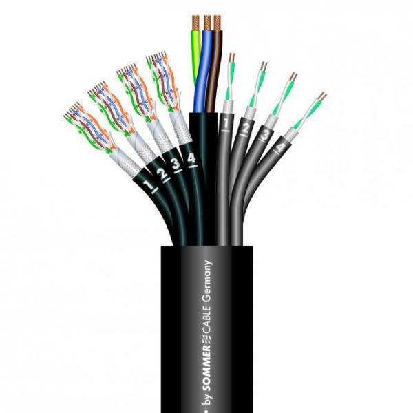 Sommer Cable SC-MONOCAT POWER 414 3x2,5mm² schwarz