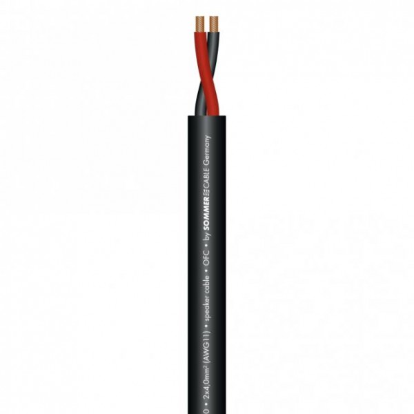 Sommer Cable MERIDIAN SP240 Lautsprecherkabel schwarz