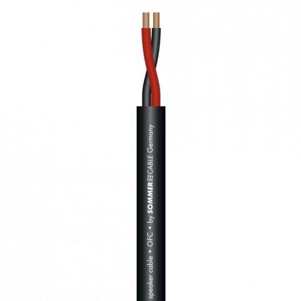 Sommer Cable MERIDIAN SP225 Lautsprecherkabel schwarz